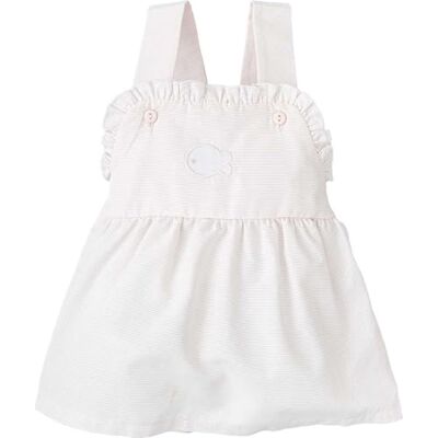 BABIDU Vestido Bebé Niña Verano Algodón 100% con Volantes, Tirantes o Mangas, Cuello Decorativo, Estampados Florales o Plumetti, Diseño Suave, Fresco y Cómodo para Ceremonias, Eventos o Uso Diario BABIDU Vestido Bebé Niña Verano Algodón 100% con Volantes, Tirantes o Mangas, Cuello Decorativo, Estampados Florales o Plumetti, Diseño Suave, Fresco y Cómodo para Ceremonias, Eventos o Uso Diario