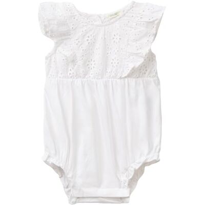 United Pelele Mono, Color Blanco, 74 cm para Bebés United Pelele Mono, Color Blanco, 74 cm para Bebés
