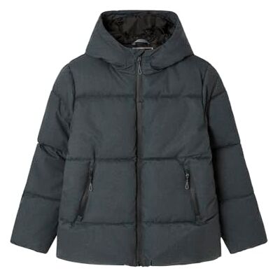 SPRINGFIELD Textured Padded Jacket, Blue, 5-6 para Niños SPRINGFIELD Textured Padded Jacket, Blue, 5-6 para Niños