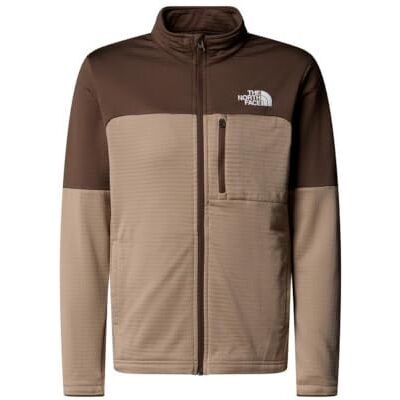 THE NORTH FACE Hike Midlayer Fz Chaqueta para niños Mushroom Grey/Smokey Br 176 THE NORTH FACE Hike Midlayer Fz Chaqueta para niños Mushroom Grey/Smokey Br 176
