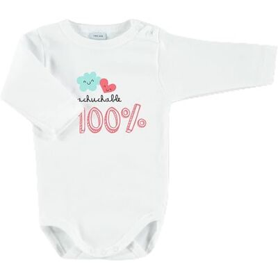 BABIDU Body Bebé Personalizado con Frases Divertidas y Originales Para Papá, Mamá, Tía, Padrinos y Abuelos Body Bebé Manga Larga 100% Algodón Regalo Recién Nacido Ropa Bebé Niño y Niña Unisex BABIDU Body Bebé Personalizado con Frases Divertidas y Originales Para Papá, Mamá, Tía, Padrinos y Abuelos Body Bebé Manga Larga 100% Algodón Regalo Recién Nacido Ropa Bebé Niño y Niña Unisex