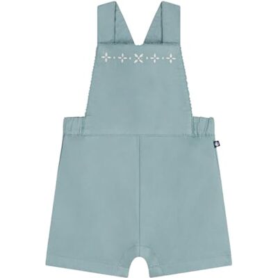 Petit Bateau A0CL7, Monos cortos Bebé-Niñas, Verde, 6 meses Petit Bateau A0CL7, Monos cortos Bebé-Niñas, Verde, 6 meses