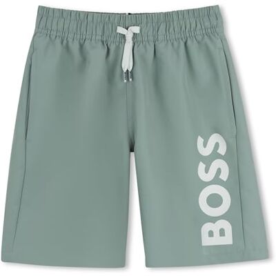 Boss Bañador para niño, Color Verde, 16 años Boss Bañador para niño, Color Verde, 16 años