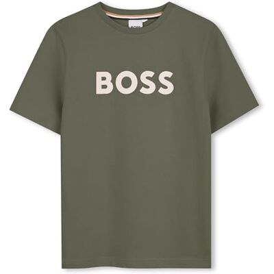 Boss Camiseta para niño, Color de Tilo, 8 años Boss Camiseta para niño, Color de Tilo, 8 años
