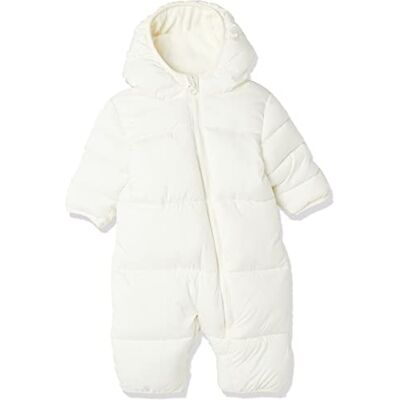 Amazon Essentials Traje de invierno unisex para bebés, resistente al agua, color marfil, 18 meses Amazon Essentials Traje de invierno unisex para bebés, resistente al agua, color marfil, 18 meses