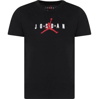 Jordan Nike T-Shirt M/c Nero/Rosso 85B922 Nero/Rosso 3-4 Anni Jordan Nike T-Shirt M/c Nero/Rosso 85B922 Nero/Rosso 3-4 Anni