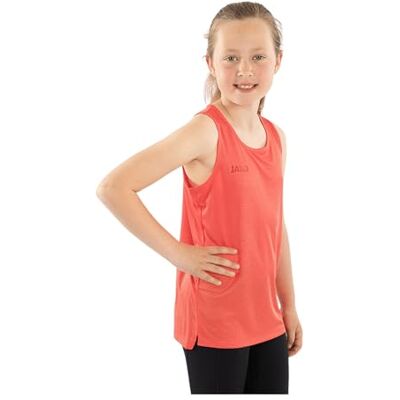 JAKO Camiseta de Tirantes para niños Light Flow, Coral, 152 JAKO Camiseta de Tirantes para niños Light Flow, Coral, 152
