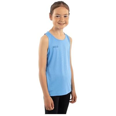 JAKO Camiseta de Tirantes para niños Light Flow, Skyblue, 140 JAKO Camiseta de Tirantes para niños Light Flow, Skyblue, 140