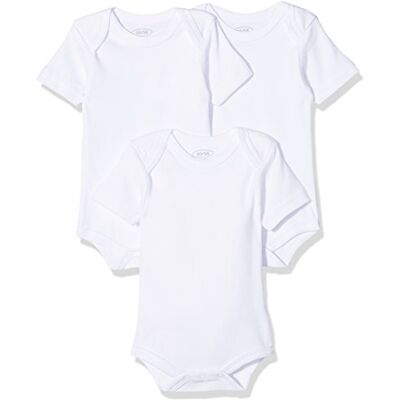 Playshoes Bebé-Niños Body Not Applicable, Blanco (Weiß 1), 52 (Talla del fabricante: 50/56) Playshoes Bebé-Niños Body Not Applicable, Blanco (Weiß 1), 52 (Talla del fabricante: 50/56)