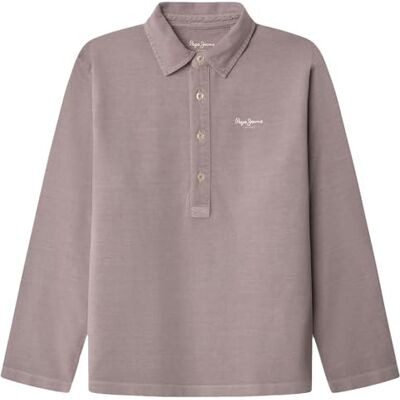 Pepe Jeans Polo Samuel LS para niño, Morado (Morado orquídea Clara), 8, Morado (Morado orquídea Claro), 8 años Pepe Jeans Polo Samuel LS para niño, Morado (Morado orquídea Clara), 8, Morado (Morado orquídea Claro), 8 años