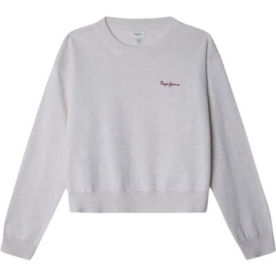 Pepe Jeans Bayla Ropa de Punto para niña, Color Blanco (Mousse White), 16, Blanco (Mousse White), 16 años Pepe Jeans Bayla Ropa de Punto para niña, Color Blanco (Mousse White), 16, Blanco (Mousse White), 16 años