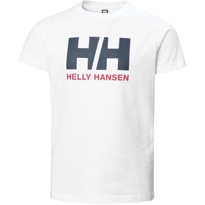 Helly Hansen Junior Unisex Jr HH Logo T-Shirt 2.0, White, 158 Helly Hansen Junior Unisex Jr HH Logo T-Shirt 2.0, White, 158