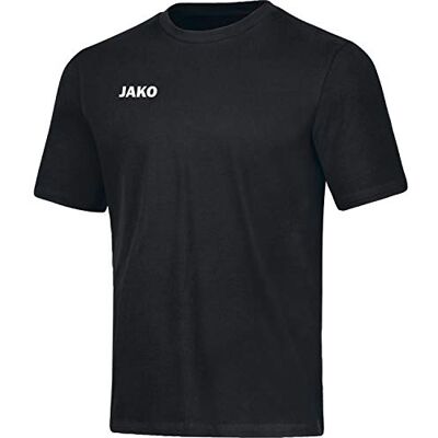JAKO Base Camiseta Infantil, Talla 164, Negro JAKO Base Camiseta Infantil, Talla 164, Negro