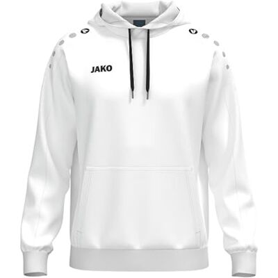 JAKO Sudadera con Capucha para niños One Cotton, Blanco, 140 JAKO Sudadera con Capucha para niños One Cotton, Blanco, 140