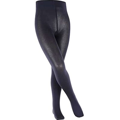 FALKE Cotton Touch K Ti algodón gruesas lisas 1 pieza, Pantimedias Unisex niños, Azul Dark Navy 6370, 80-92 FALKE Cotton Touch K Ti algodón gruesas lisas 1 pieza, Pantimedias Unisex niños, Azul Dark Navy 6370, 80-92