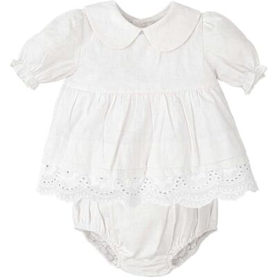 BABIDU Vestido Bebé Niña Verano Algodón 100% con Braguita, Volantes y Bordados, Diseño con Tirantes, Mangas Cortas o Sin Mangas, Estampados Florales y Cuadros Vichy, Jesusito Ideal para Días Soleados BABIDU Vestido Bebé Niña Verano Algodón 100% con Braguita, Volantes y Bordados, Diseño con Tirantes, Mangas Cortas o Sin Mangas, Estampados Florales y Cuadros Vichy, Jesusito Ideal para Días Soleados