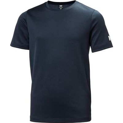 Helly Hansen Junior Unisex Jr HH Tech T-Shirt, Navy, 164 Helly Hansen Junior Unisex Jr HH Tech T-Shirt, Navy, 164