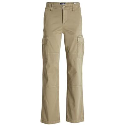 JACK & JONES JUNIOR JPSTKANE HARLOW Cargo Moda juvenil Pantalones Tipo, Crockery, 158 para Niños JACK & JONES JUNIOR JPSTKANE HARLOW Cargo Moda juvenil Pantalones Tipo, Crockery, 158 para Niños