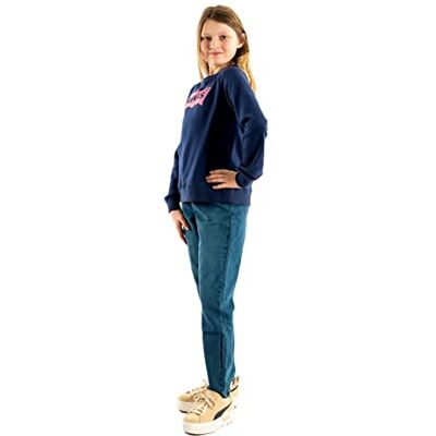 Levi's Batwing crewneck sweatshirt Niñas Azul/Rojo (Medieval Blue/Red) 10 años Levi's Batwing crewneck sweatshirt Niñas Azul/Rojo (Medieval Blue/Red) 10 años