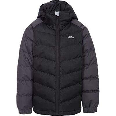 Trespass Sidespin, Chaqueta Unisex Niños, Nero, 10 anni Trespass Sidespin, Chaqueta Unisex Niños, Nero, 10 anni