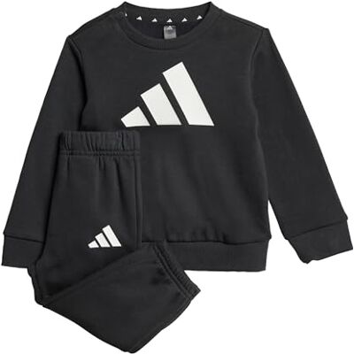 Adidas Unisex bebé Big Logo Essentials Jogger Track Suit, Black/White, 18-24 Months Adidas Unisex bebé Big Logo Essentials Jogger Track Suit, Black/White, 18-24 Months