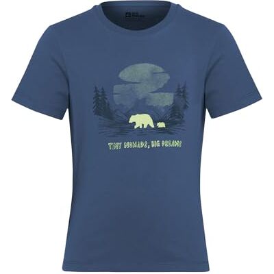 Jack Wolfskin Graphic Cotton T Kids Camiseta, Print Evening Sky, 152 Unisex niños Jack Wolfskin Graphic Cotton T Kids Camiseta, Print Evening Sky, 152 Unisex niños