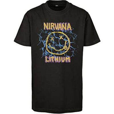 Kids Nirvana Lithium tee Black 146/152 Camiseta, Niños Kids Nirvana Lithium tee Black 146/152 Camiseta, Niños