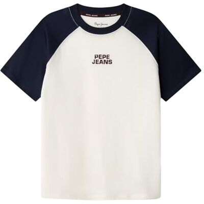 Pepe Jeans Vanner Camiseta, Blanco (Blanco Antiguo), 4 Años Niños y Niños, Blanco (Blanco Antiguo), 4 años Pepe Jeans Vanner Camiseta, Blanco (Blanco Antiguo), 4 Años Niños y Niños, Blanco (Blanco Antiguo), 4 años