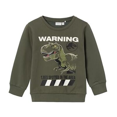 NAME IT NMMNAT Jurassic Sweat BRU Noos Sky, Sudadera, NAME IT NMMNAT Jurassic Sweat BRU Noos Sky, Sudadera,