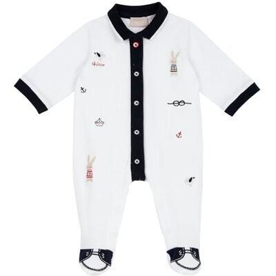 Chicco Pelele Recién Nacido, con Cómoda Apertura con Botones, en Suave Algodón, Lavable en Lavadora, Ropa Bebé 0-24 Meses, Diseñado en Italia, Azul Chicco Pelele Recién Nacido, con Cómoda Apertura con Botones, en Suave Algodón, Lavable en Lavadora, Ropa Bebé 0-24 Meses, Diseñado en Italia, Azul