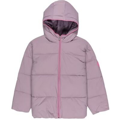 Roxy Chaqueta Groovy Baby Puffer para niña, color morado, talla 14 Roxy Chaqueta Groovy Baby Puffer para niña, color morado, talla 14