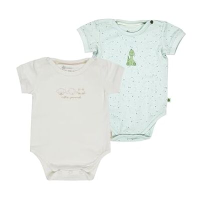 Sterntaler Body para bebé en paquete doble, suave body de manga corta para bebés y bebés, cómodo y agradable al tacto, paquete ahorro de 2 unidades, multicolor, talla 50 Sterntaler Body para bebé en paquete doble, suave body de manga corta para bebés y bebés, cómodo y agradable al tacto, paquete ahorro de 2 unidades, multicolor, talla 50