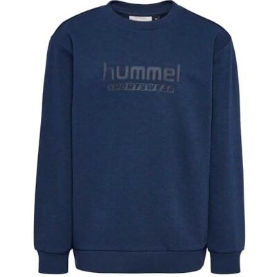 hummel , HmlJR Sudadera con Base, Vestido Azul, 110/116 hummel , HmlJR Sudadera con Base, Vestido Azul, 110/116