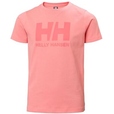 Helly Hansen Junior Unisex Jr HH Logo T-Shirt 2.0, Coral Almond, 140 Helly Hansen Junior Unisex Jr HH Logo T-Shirt 2.0, Coral Almond, 140