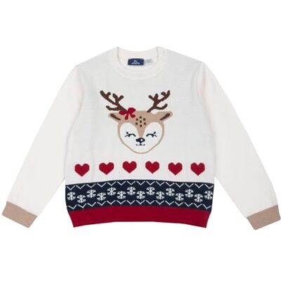 Chicco , Jersey Navidad Niño y Niña, de Suave Tricot De Algodón, Ideas Regalo Navidad, Ropa Niño y Niña, Designed in Italy Chicco , Jersey Navidad Niño y Niña, de Suave Tricot De Algodón, Ideas Regalo Navidad, Ropa Niño y Niña, Designed in Italy