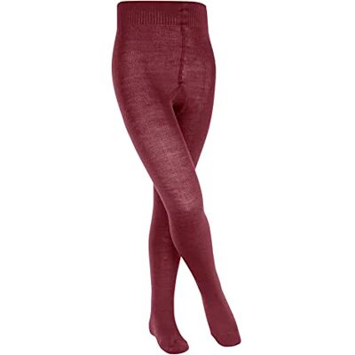 FALKE Comfort Wool K Ti lana algodón gruesas lisas 1 pieza, Pantimedias Unisex niños, Rojo Ruby 8830, 98-104 FALKE Comfort Wool K Ti lana algodón gruesas lisas 1 pieza, Pantimedias Unisex niños, Rojo Ruby 8830, 98-104