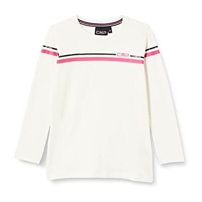 CMP Camiseta de punto elástico para niños, B. Co Gesso, 110 CMP Camiseta de punto elástico para niños, B. Co Gesso, 110
