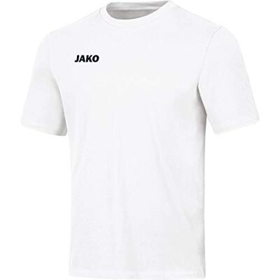 JAKO Base Camiseta Infantil, Talla 164, Blanco JAKO Base Camiseta Infantil, Talla 164, Blanco