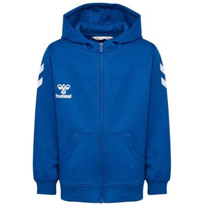 hummel , HmlGO 2.0 Chevron Zip Hoodie Kids Sudadera con Capucha para niños, Color Azul Real, 128 hummel , HmlGO 2.0 Chevron Zip Hoodie Kids Sudadera con Capucha para niños, Color Azul Real, 128