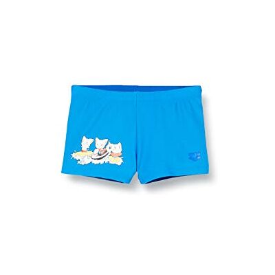 ARENA Friends Kids Boy Short Shorts, Niños, Turquoise/Royal, 1-2 ARENA Friends Kids Boy Short Shorts, Niños, Turquoise/Royal, 1-2