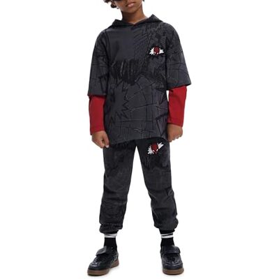 Desigual TS_City Spider T-Shirt, Negro, 4 años Boy's Desigual TS_City Spider T-Shirt, Negro, 4 años Boy's