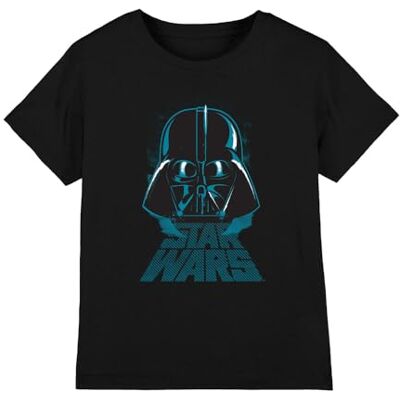 Star Wars Vader Distressed Unisex Kids T Shirt Camiseta, Negro, 12-13 años para Niños Star Wars Vader Distressed Unisex Kids T Shirt Camiseta, Negro, 12-13 años para Niños