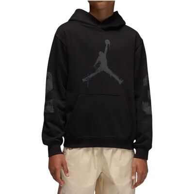 Nike Jordan Sudadera de niño con Capucha MJ MVP, Color Negro, código , 023 Black, 12 años Nike Jordan Sudadera de niño con Capucha MJ MVP, Color Negro, código , 023 Black, 12 años