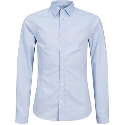 JACK & JONES Junior Jprparma Noos Jnr-Camiseta (Talla L/S), Color Azul, 176 cm para Niños JACK & JONES Junior Jprparma Noos Jnr-Camiseta (Talla L/S), Color Azul, 176 cm para Niños