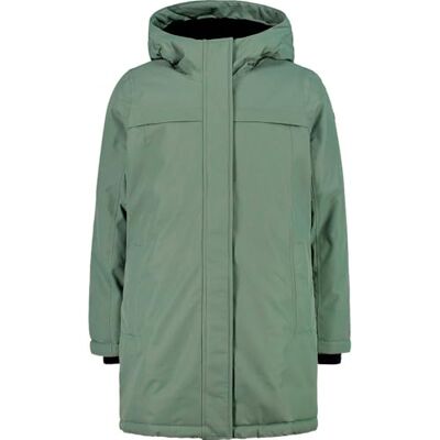 CMP Kid G Parka Fix Capucha Impermeable Niño Verde - Chaqueta CMP Kid G Parka Fix Capucha Impermeable Niño Verde - Chaqueta