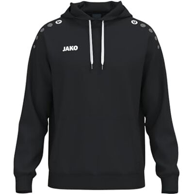 JAKO Sudadera con Capucha para niños One Cotton, Negro, 116 JAKO Sudadera con Capucha para niños One Cotton, Negro, 116