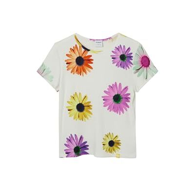 Desigual Camiseta de niña TS_danerys, Blanco, 8 años Desigual Camiseta de niña TS_danerys, Blanco, 8 años