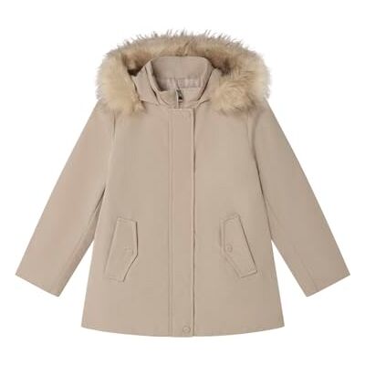 SPRINGFIELD Parka Sorona Jacket, Beige, 11-12 para Niñas SPRINGFIELD Parka Sorona Jacket, Beige, 11-12 para Niñas