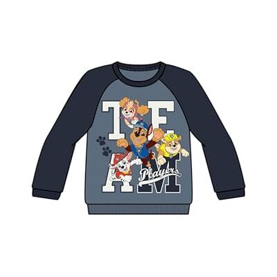 NAME IT Sudadera Nmmfrank Paw Nreg para niños, Azul Marino, 104 NAME IT Sudadera Nmmfrank Paw Nreg para niños, Azul Marino, 104