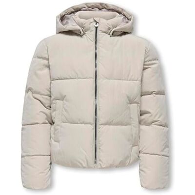 ONLY KIDS KOGDOLLY SHORT Chaqueta acolchada para niña OTW NOOS, Piedra pumice., 128 ONLY KIDS KOGDOLLY SHORT Chaqueta acolchada para niña OTW NOOS, Piedra pumice., 128